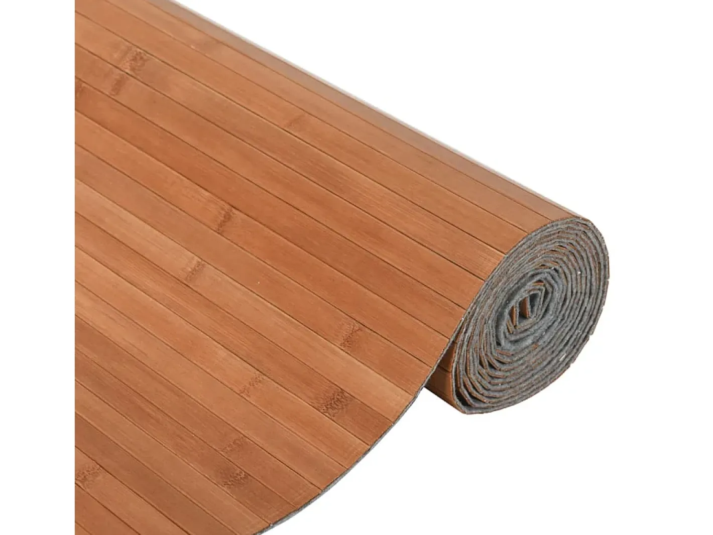 Tabique divisorio marrón 165x400 cm bambú Marru00f3n Hot