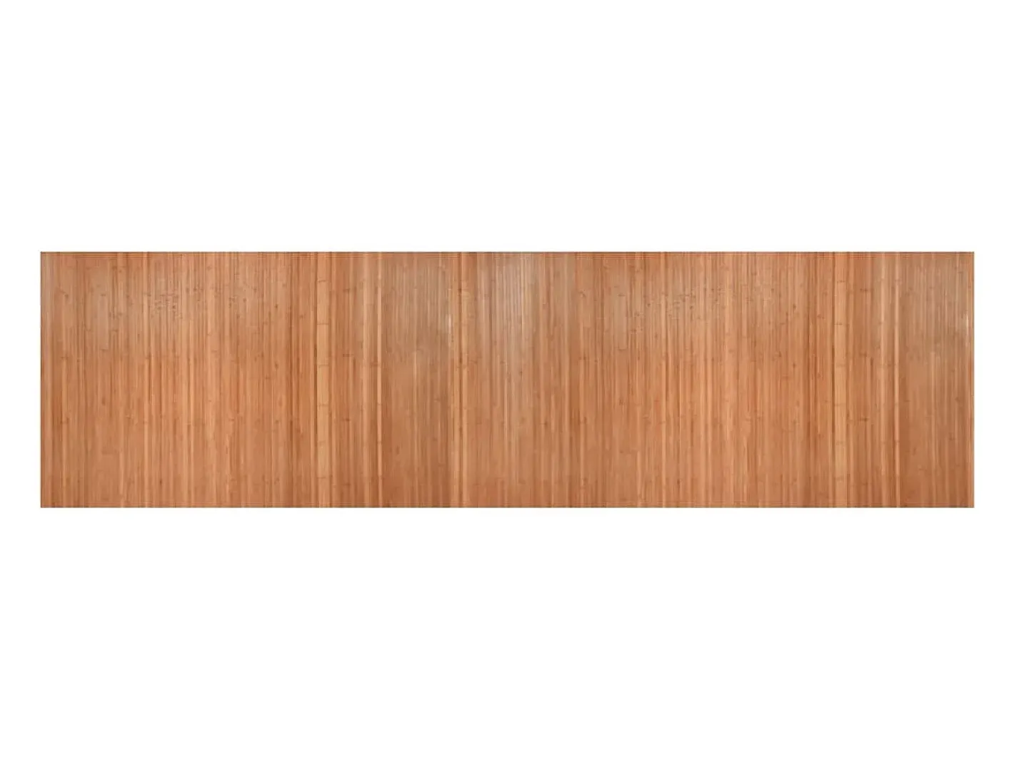 Biombo-Tabique divisorio natural 165x600 cm bambú Marru00f3n