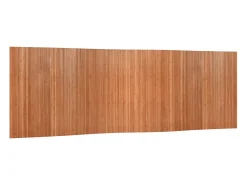Biombo-Tabique divisorio natural 165x600 cm bambú Marru00f3n