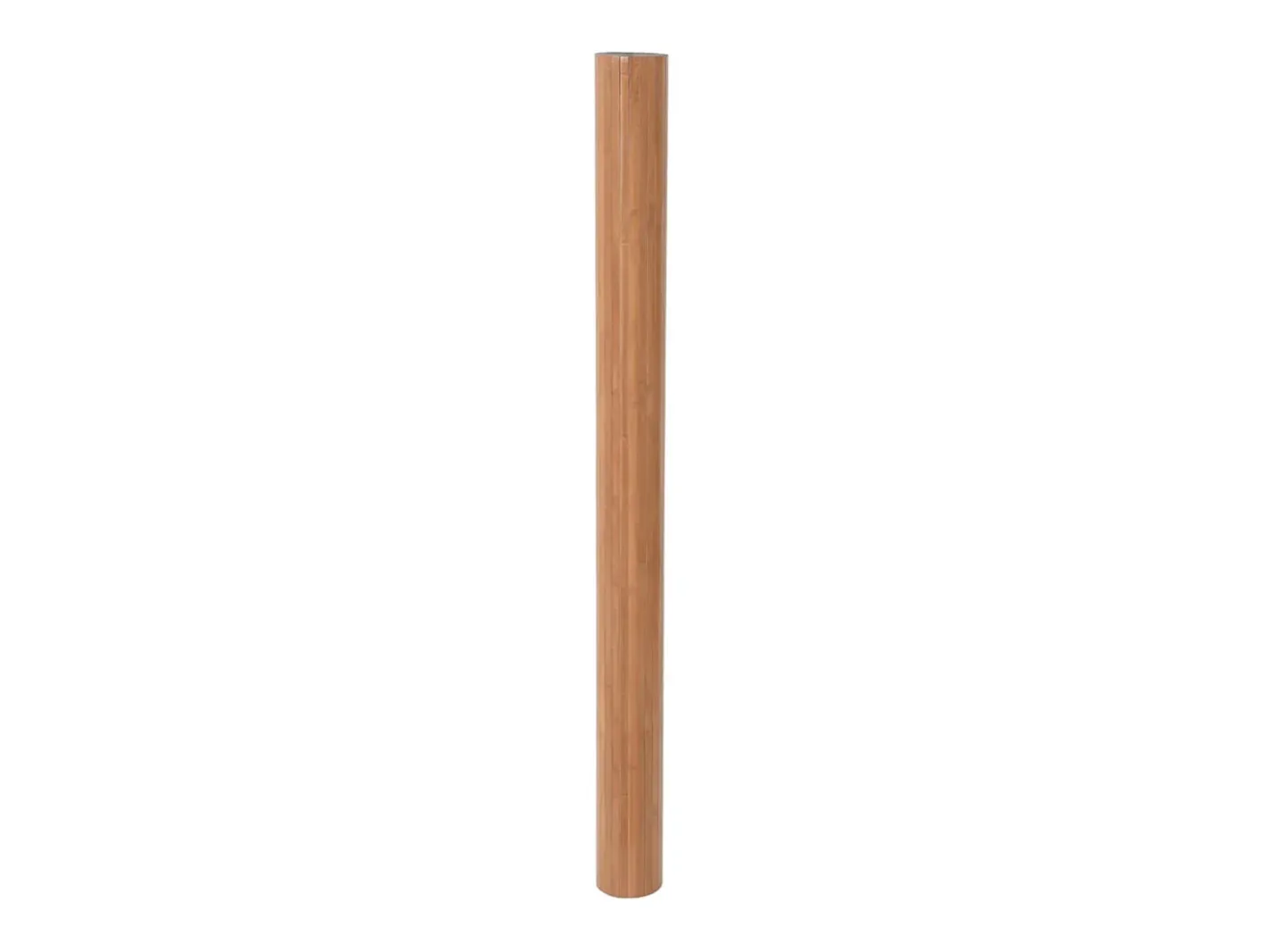 Biombo-Tabique divisorio natural 165x600 cm bambú Marru00f3n