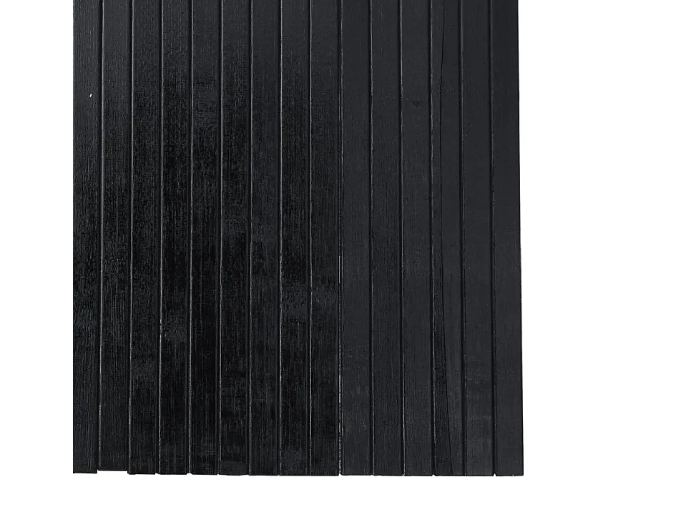 Biombo-Tabique divisorio 165x250 cm bambú Negro