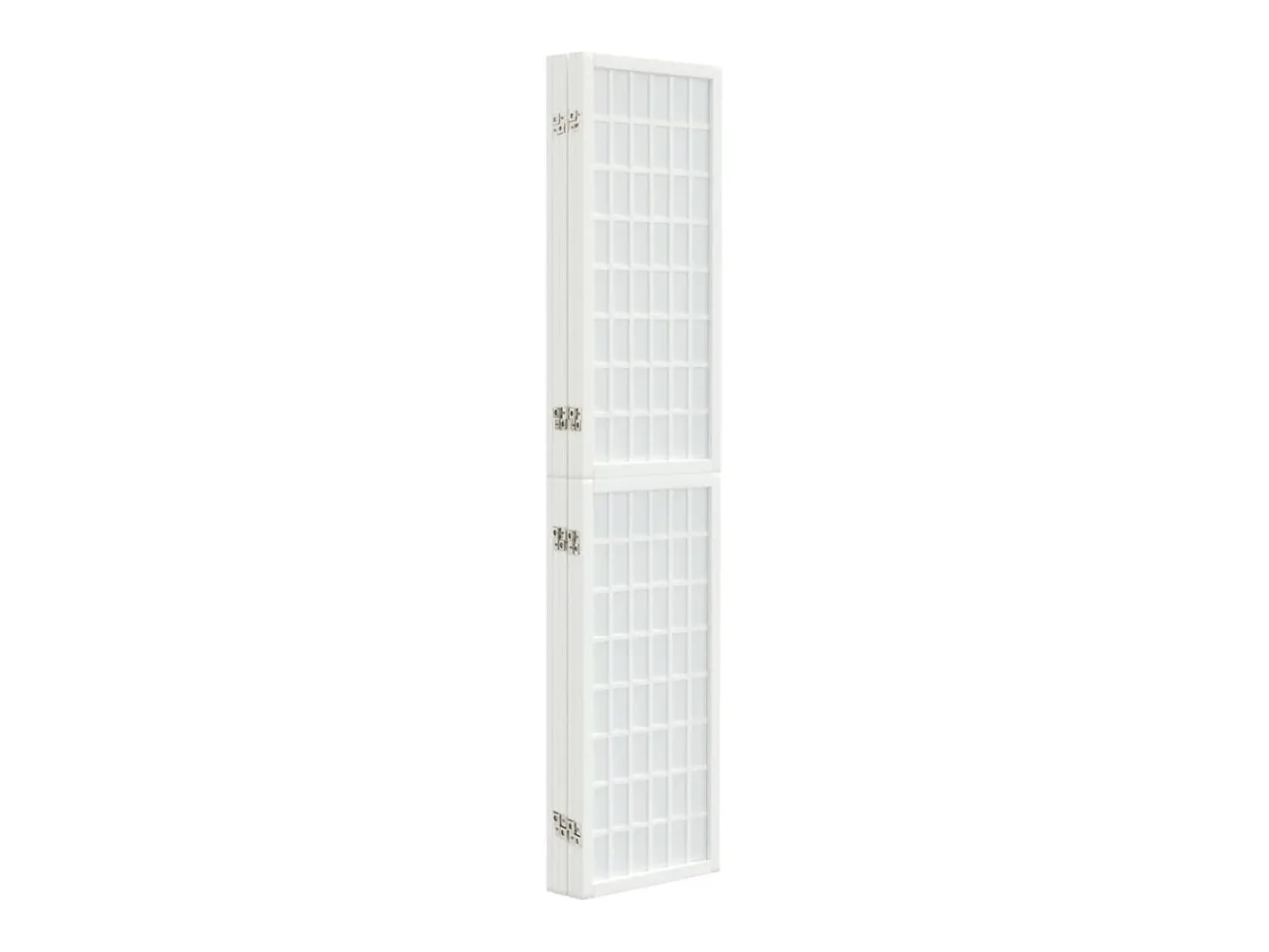 Tabique plegable 5 paneles 200x170 cm Blanco Best