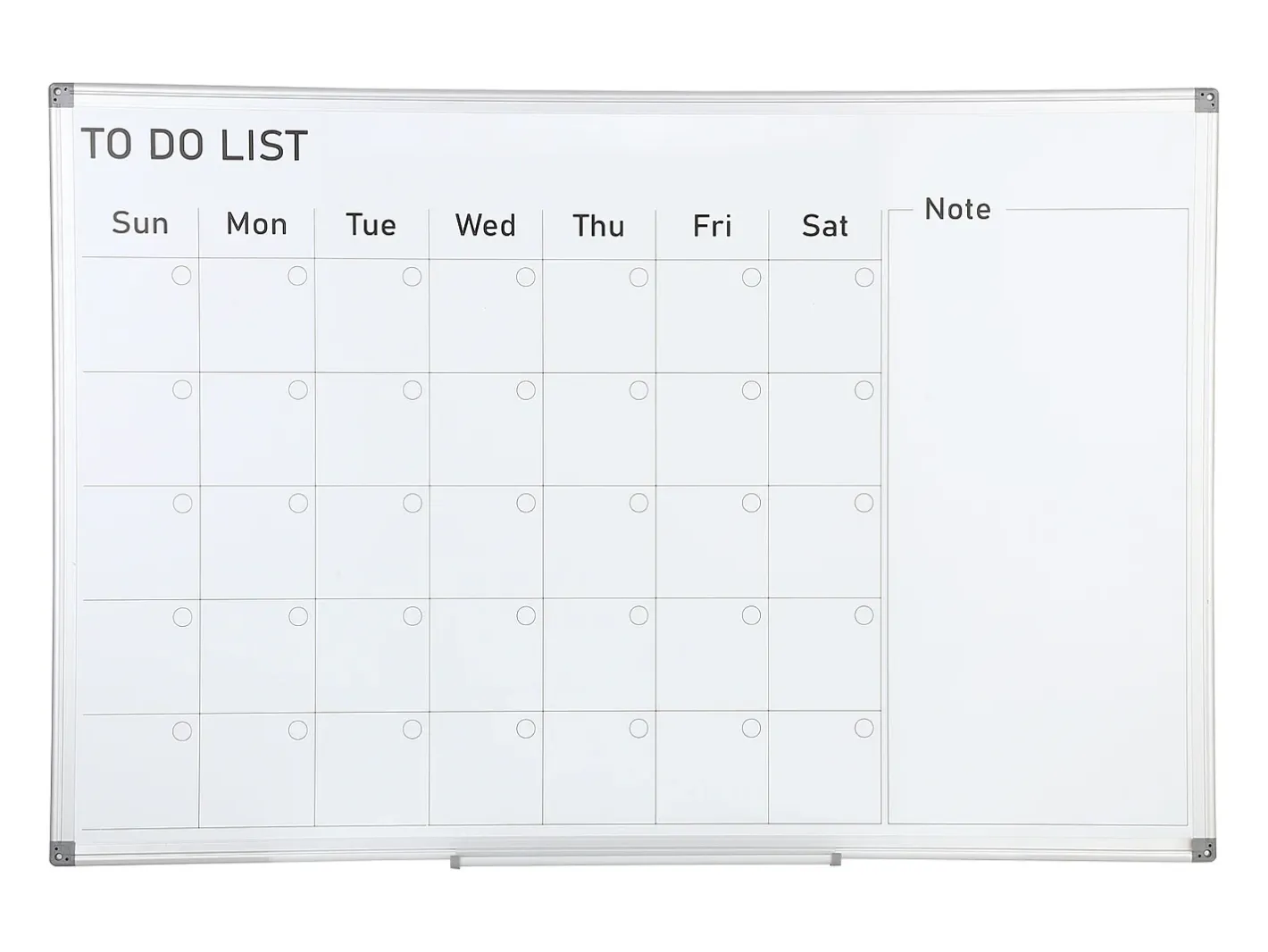 New Tablero Magnético SucceBuy, Limpiable a Seco, 91 x 61 cm, Montaje Mural para Uso en la Oficina Blanco