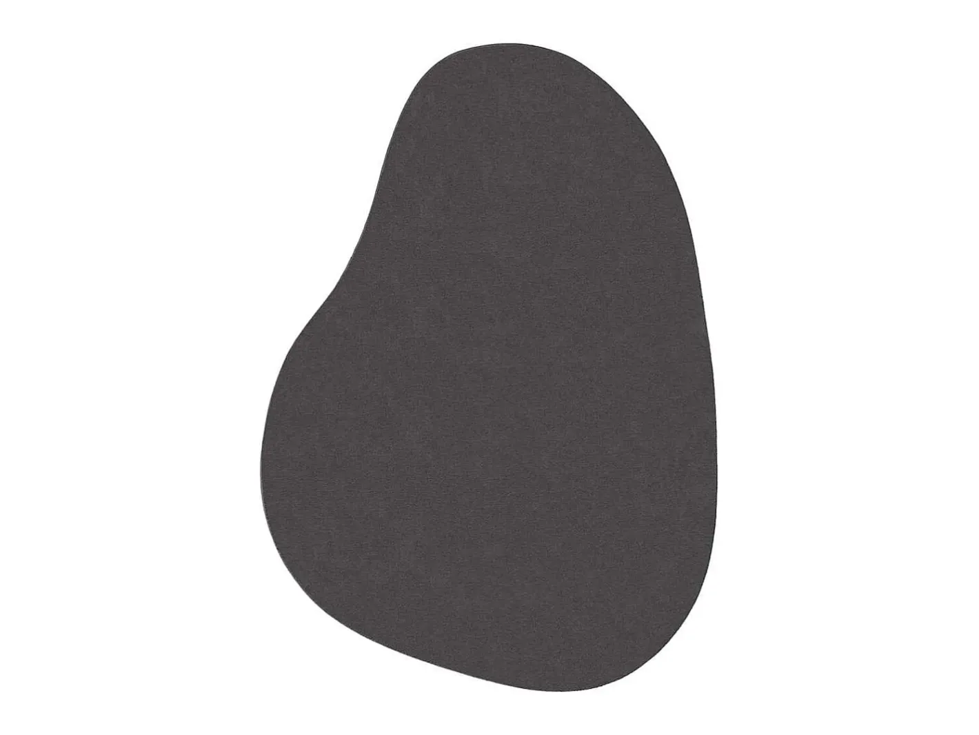 Alfombra De Cocina-Tapiz Antracita 160 x 230 cm Poliéster Gris
