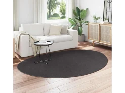 Alfombra De Cocina-Tapiz HUARTE Antracita 160 x 230 cm Poliéster Gris
