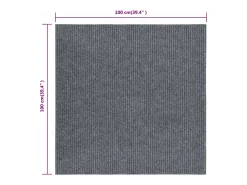 Tapiz 100x100 cm Gris Sale