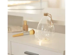 Ledkia Guirnalda Luminosa-Tarro de Cristal LED Botero 3000K Cálido Blanco