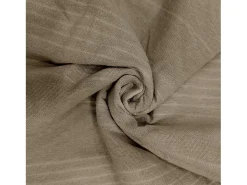 Soleil d'ocre Ropa De Casa-Tartan, Manta 140X200 cm ADELE taupe Topo
