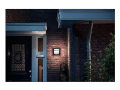 Ledkia Iluminación Exterior-TechBrey Aplique de Pared LED 12W PHILIPS Petronia Transparente
