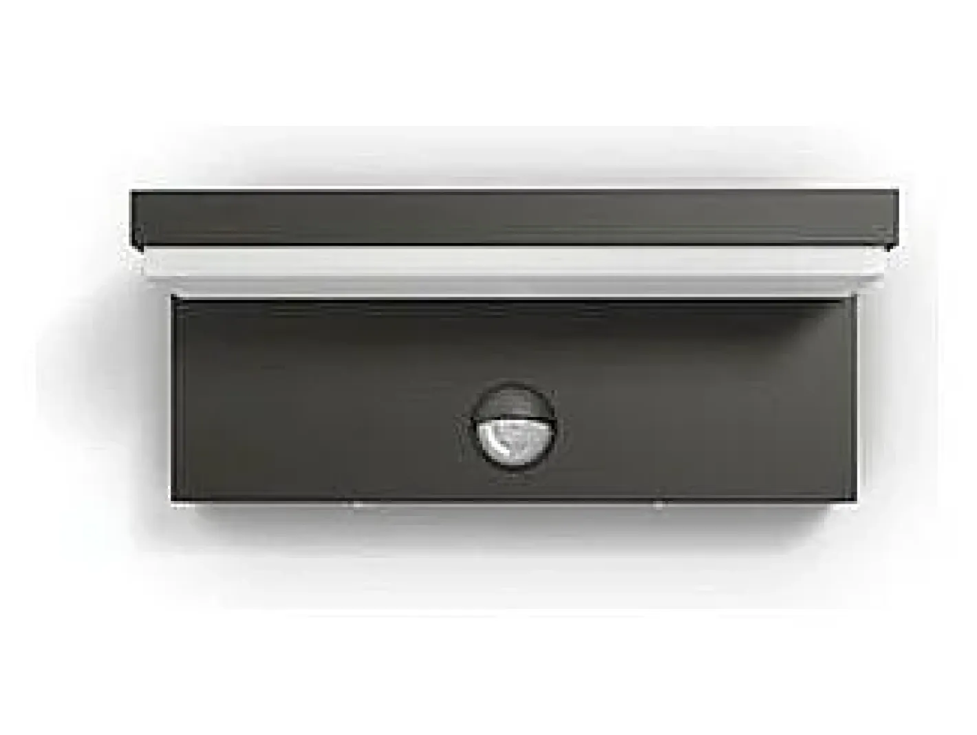 Ledkia TechBrey Aplique de Pared Exterior LED con Sensor de Movimiento 2x4.5W PHILIPS Bustan Transparente