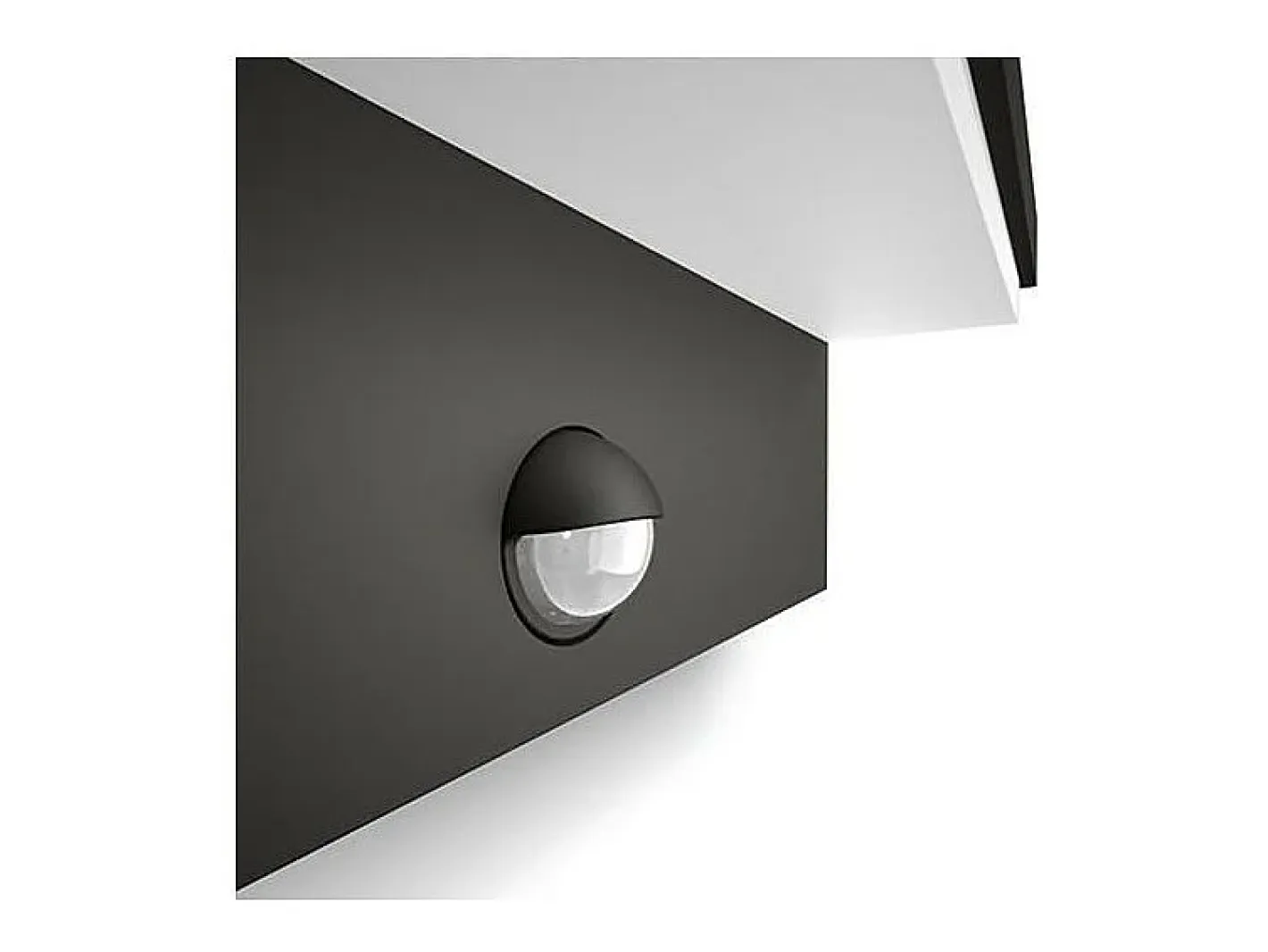 Ledkia TechBrey Aplique de Pared Exterior LED con Sensor de Movimiento 2x4.5W PHILIPS Bustan Transparente