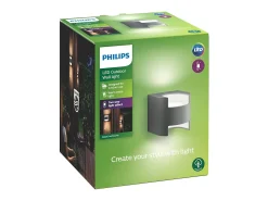 Ledkia Aplique Para Pared-TechBrey Aplique LED PHILIPS Grass 2x4.5 W Gris