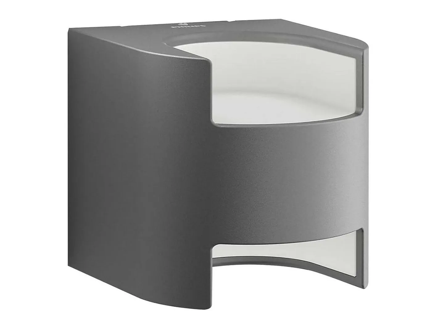 Ledkia Aplique Para Pared-TechBrey Aplique LED PHILIPS Grass 2x4.5 W Gris