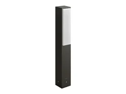 Ledkia Iluminación Exterior-TechBrey Baliza Exterior LED 4.5W Superficie Pie 42cm PHILIPS Mini Stratosphere Transparente