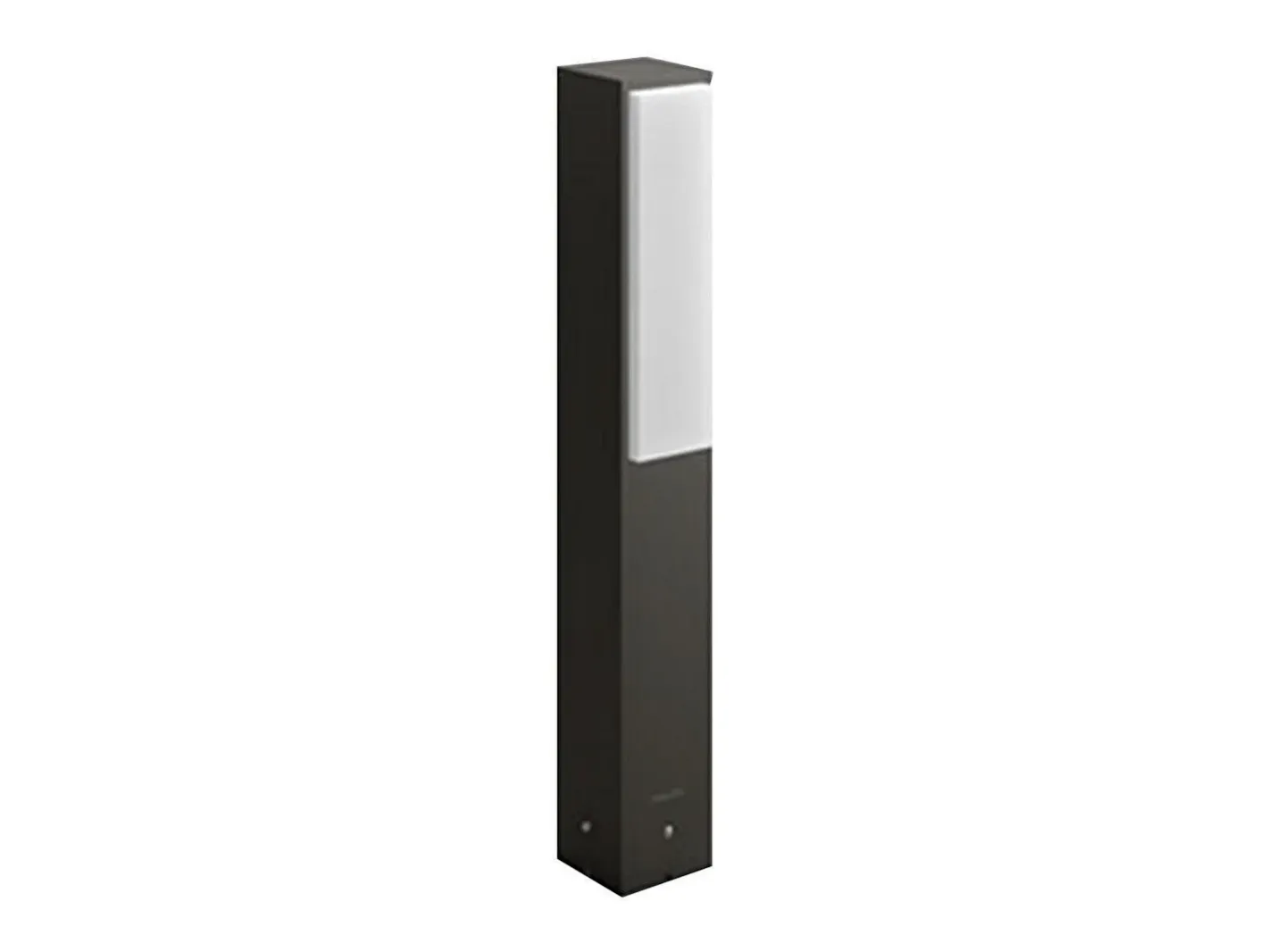 Ledkia Iluminación Exterior-TechBrey Baliza Exterior LED 4.5W Superficie Pie 42cm PHILIPS Mini Stratosphere Transparente