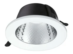 Clearance Ledkia TechBrey Downlight LED 24W PHILIPS Ledinaire IP54 Corte Ø 200 mm DN070B Transparente