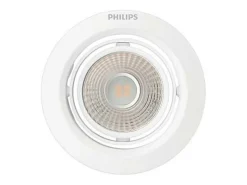 Ledkia TechBrey Foco Downlight LED SceneSwitch 7W PHILIPS Pomeron Corte Ø 70 mm Transparente New