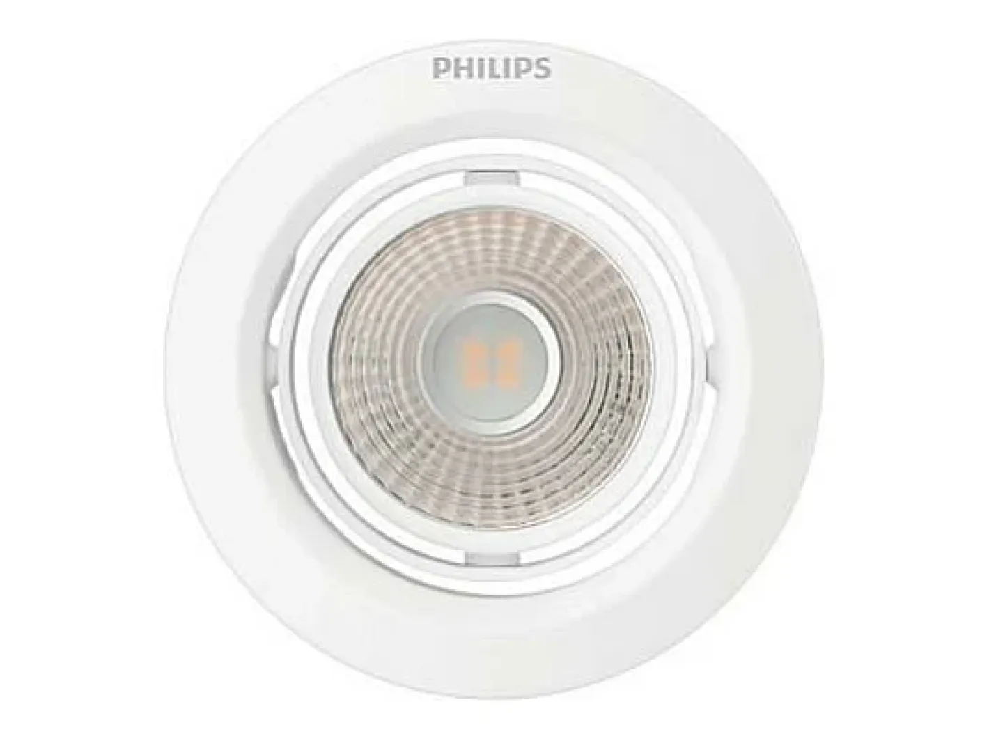 Ledkia TechBrey Foco Downlight LED SceneSwitch 7W PHILIPS Pomeron Corte Ø 70 mm Transparente New