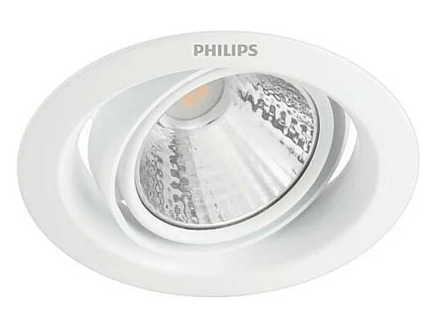 Ledkia TechBrey Foco Downlight LED SceneSwitch 7W PHILIPS Pomeron Corte Ø 70 mm Transparente New