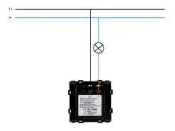 Ledkia Guirnalda Luminosa-TechBrey Interruptor Detector de Movimiento IR para Mecanismo Modern Negro
