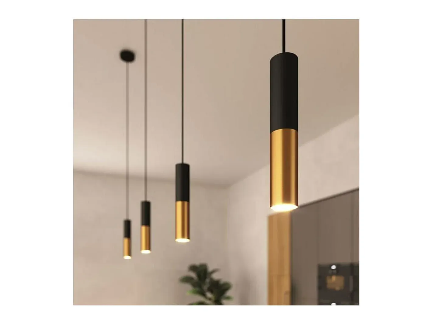 Hot Ledkia TechBrey Lámpara Colgante Creative-Cables Modelo PSMV_ Pantalla Doble Tub-E14 Negro
