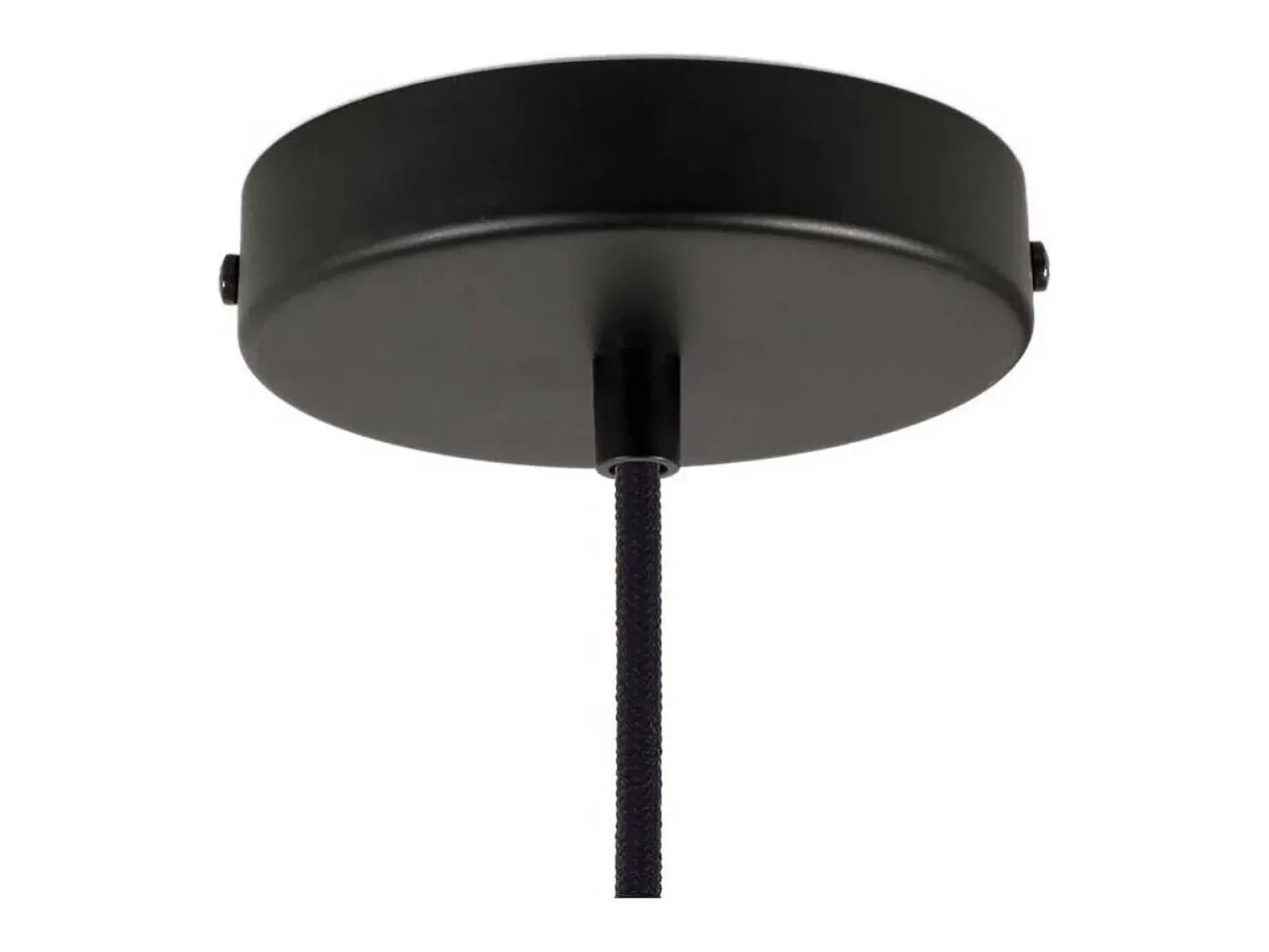 Hot Ledkia TechBrey Lámpara Colgante Creative-Cables Modelo PSMV_ Pantalla Doble Tub-E14 Negro