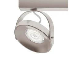 Ledkia TechBrey Lámpara de Techo LED Regulable 3 Focos PHILIPS Spur 3x4.5W Transparente