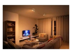 Hot Ledkia TechBrey Lámpara de Techo LED 2 Focos PHILIPS Bukko 2x4.3W Transparente