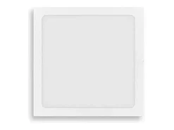 Ledkia TechBrey Plafón LED Cuadrado Blanco 12W PHILIPS Magneos Transparente Best