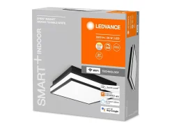 Ledkia Plafón-TechBrey Plafón LED 26W CCT 300x300 mm Cuadrado Smart+ WiFi ORBIS Magnet LEDVANCE 4058075572799 Negro