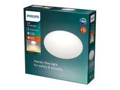 Online Ledkia TechBrey Plafón LED 12W PHILIPS CL253 Sensor de Movimiento Radar Transparente