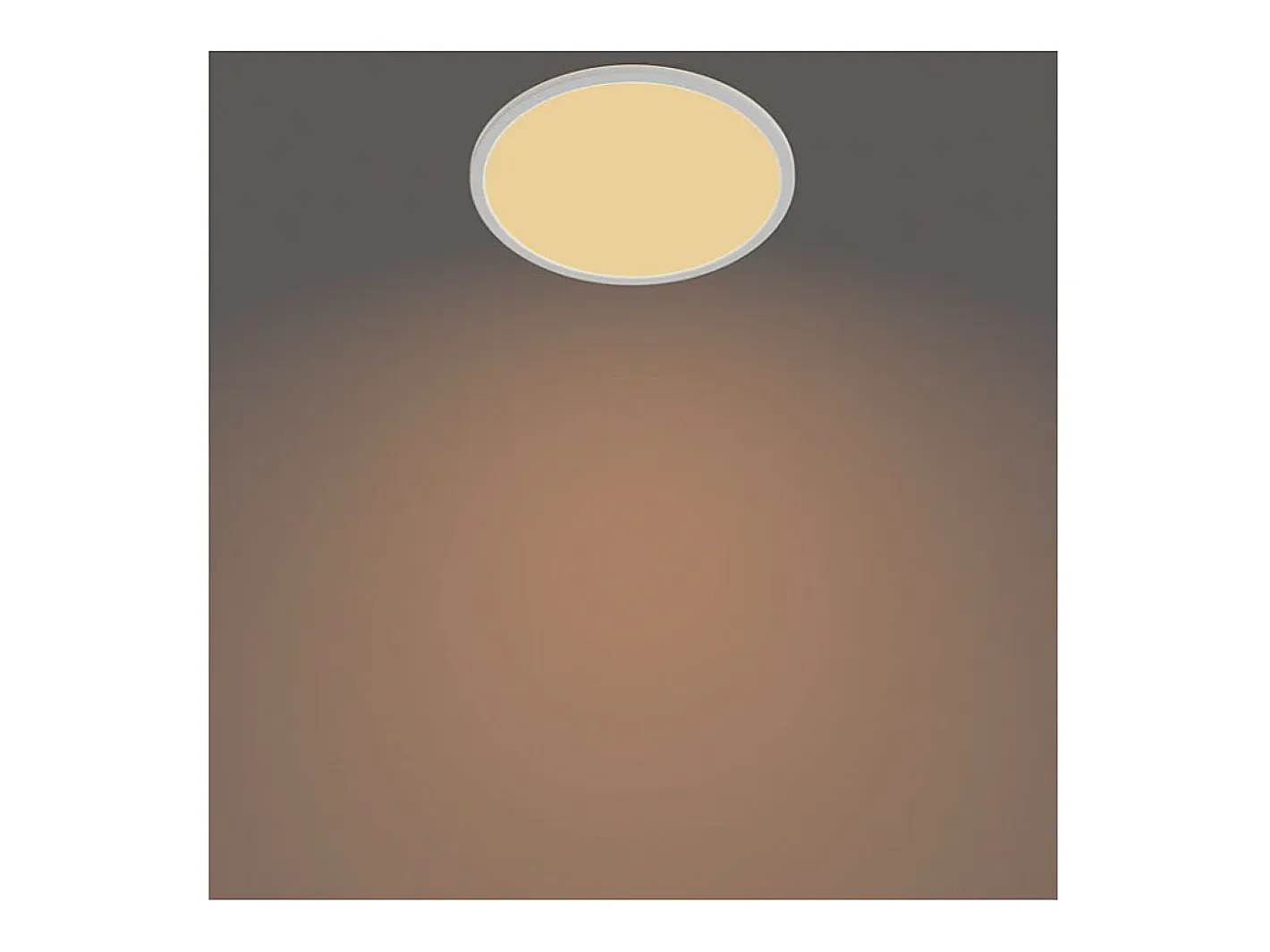 Best Ledkia TechBrey Plafón LED 36W PHILIPS CL550 SuperSlim IP44 Regulable 3 Niveles Transparente