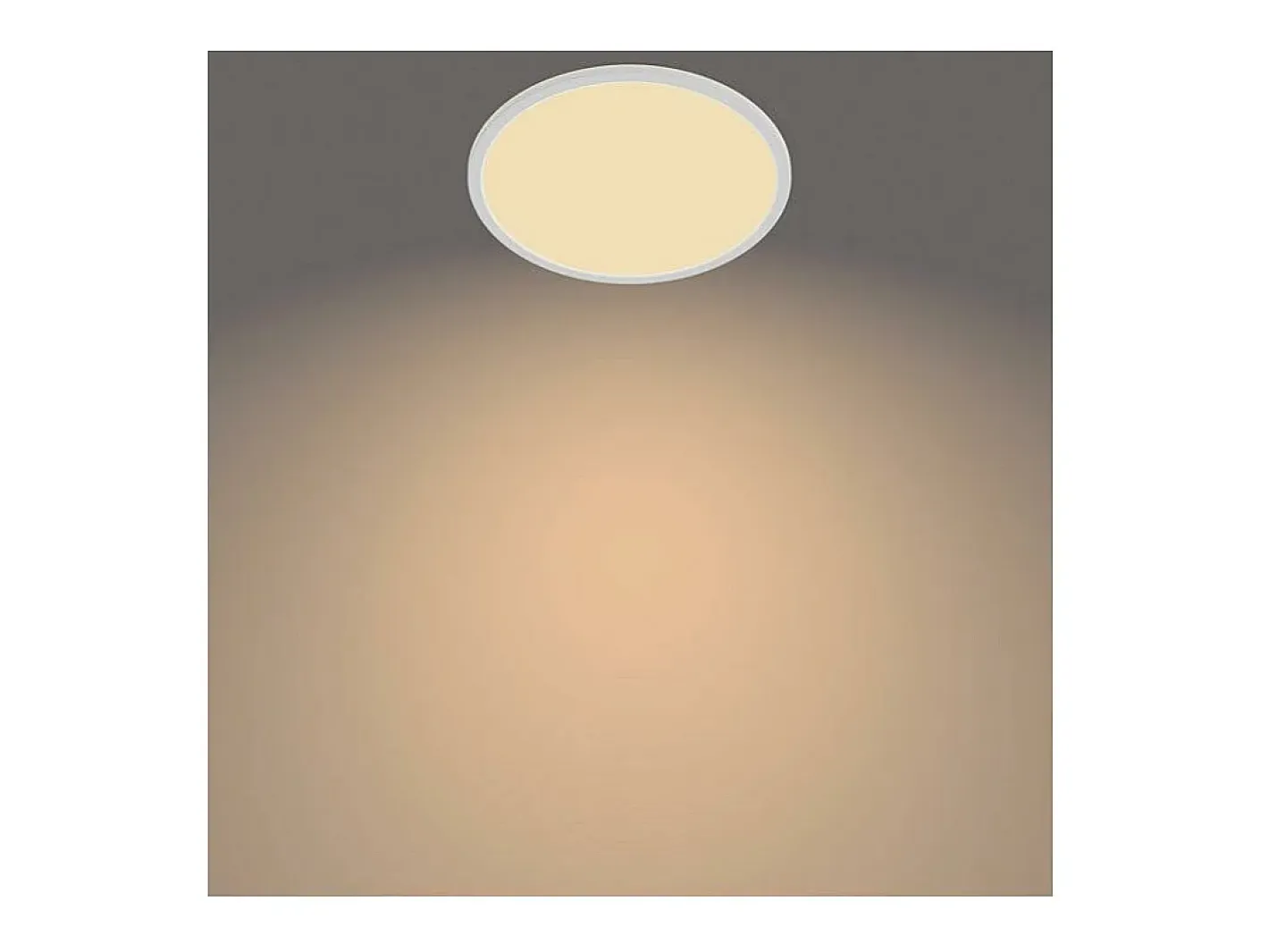 Best Ledkia TechBrey Plafón LED 36W PHILIPS CL550 SuperSlim IP44 Regulable 3 Niveles Transparente