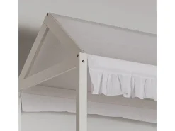 Best Techo para litera Montessori algodón 90x196cm Blanco