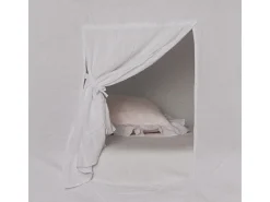Best Techo para litera Montessori algodón 90x196cm Blanco
