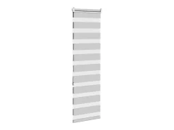 Sale Tejido para estor cebra claro ancho 35,9 cm poliéster Gris