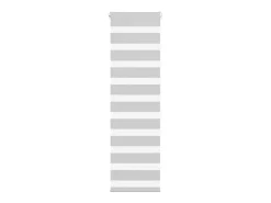 Sale Tejido para estor cebra claro ancho 35,9 cm poliéster Gris