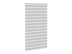 Sale Tejido para estor cebra claro ancho 125,9 cm poliéster Gris