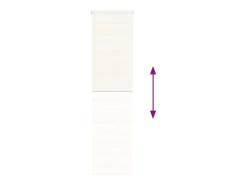 Discount Tejido para estor cebra jaspeado ancho 55,9 cm poliéster Beige
