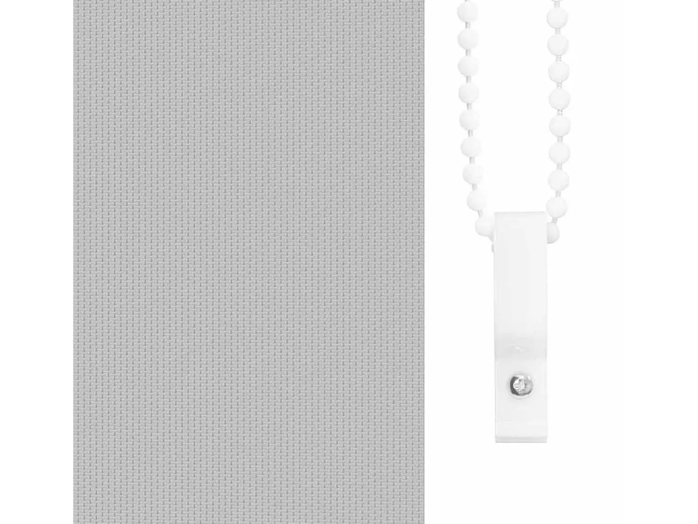 Sale Tejido para estor enrollable opaco ancho 90,7 cm poliéster Gris