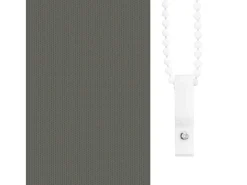 Tejido para estor enrollable opaco ancho 80,7 cm poliéster Gris