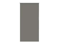 Tejido para estor enrollable opaco ancho 80,7 cm poliéster Gris