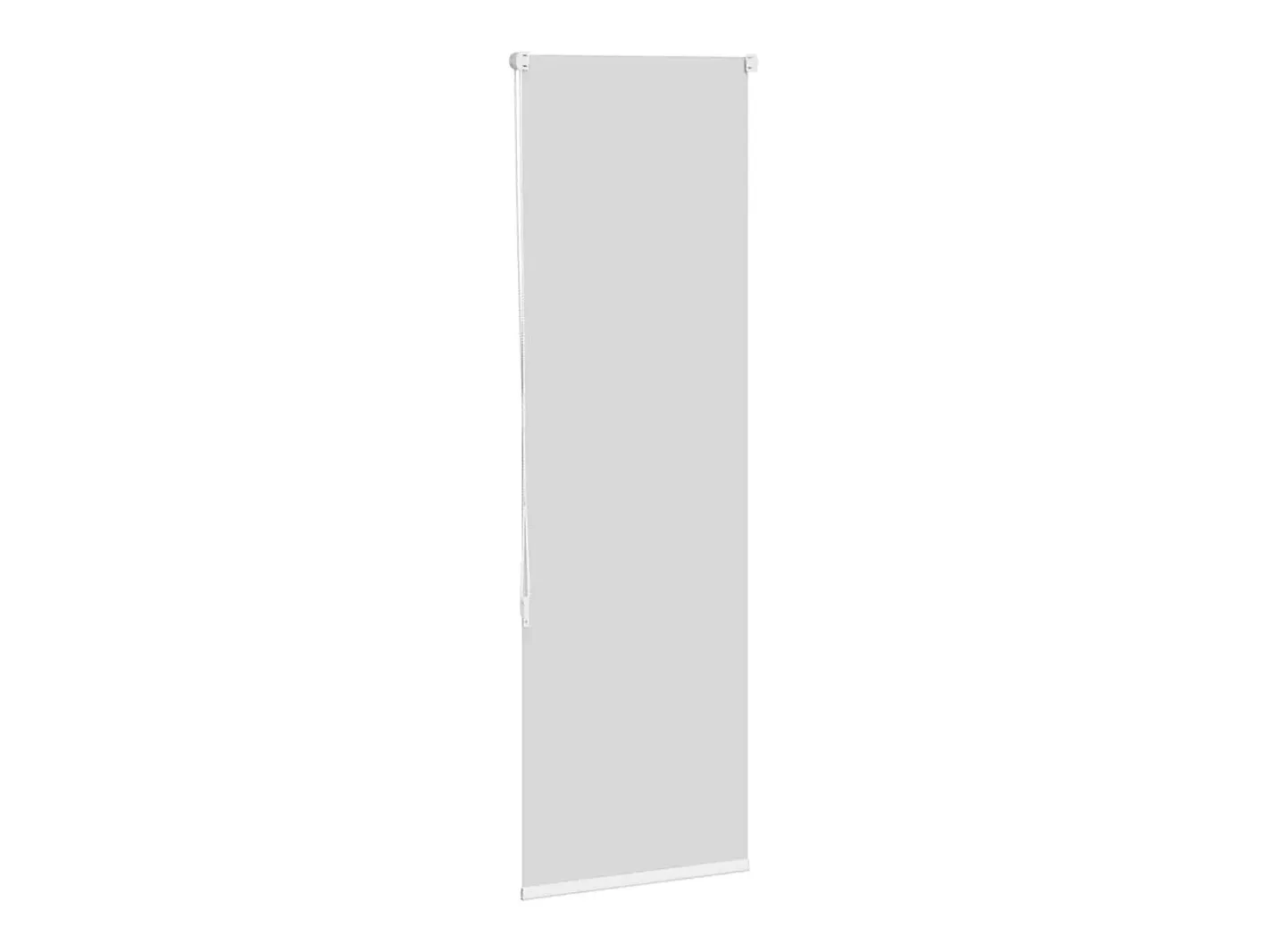 Tejido para estor enrollable opaco ancho 55,7 cm poliéster Blanco
