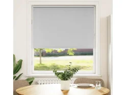 Tejido para estor enrollable opaco ancho 95,7 cm poliéster Gris Online