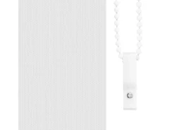 Tejido para estor enrollable opaco ancho 80,7 cm poliéster Blanco Hot