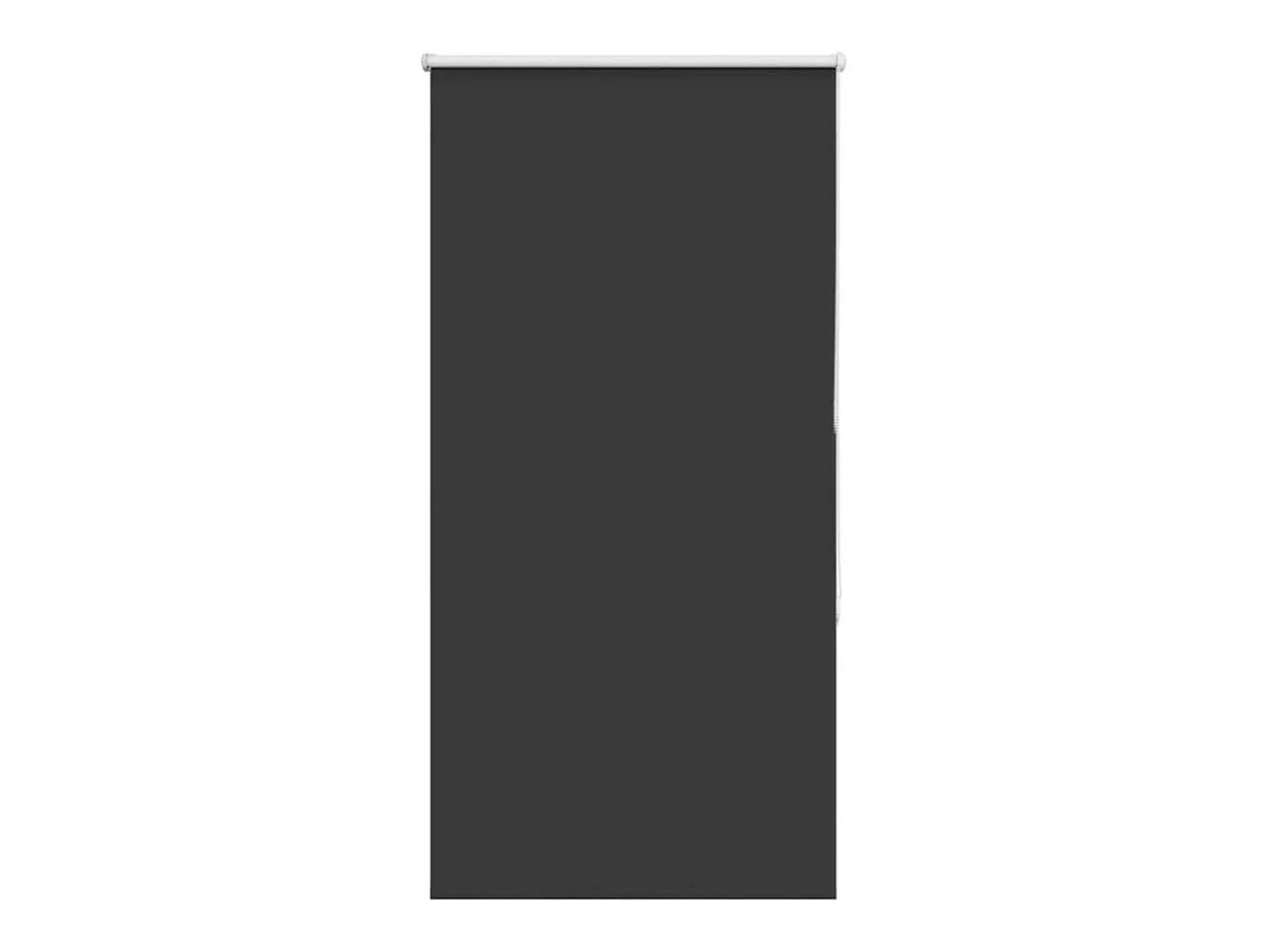 Discount Tejido para estor enrollable opaco ancho 75,7 cm poliéster Negro