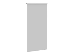 Tejido para estor enrollable opaco ancho 80,7 cm poliéster Gris Clearance