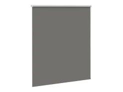 Ropa De Casa-Tejido para estor enrollable opaco ancho 121,6 cm poliéster Gris
