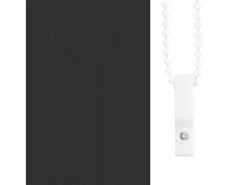 Best Tejido para estor enrollable opaco ancho 95,7 cm poliéster Negro