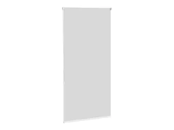 Tejido para estor enrollable opaco ancho 75,7 cm poliéster Blanco Clearance